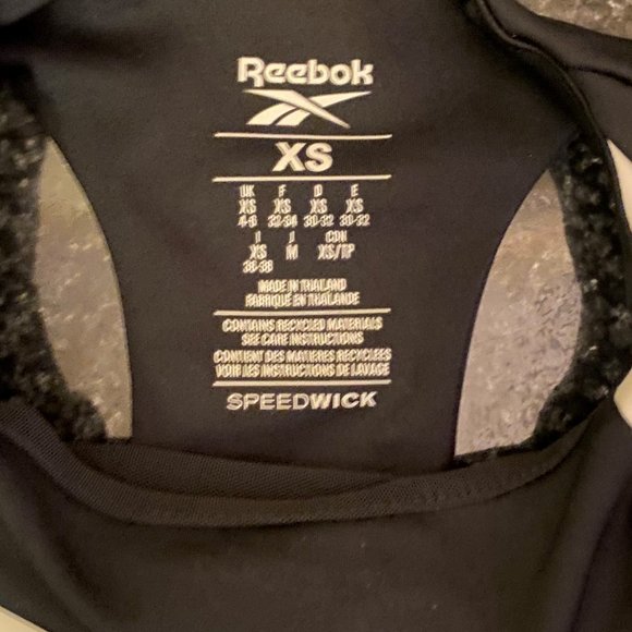 Reebok Speedwick Sports Bra XS - Picture 3 of 4